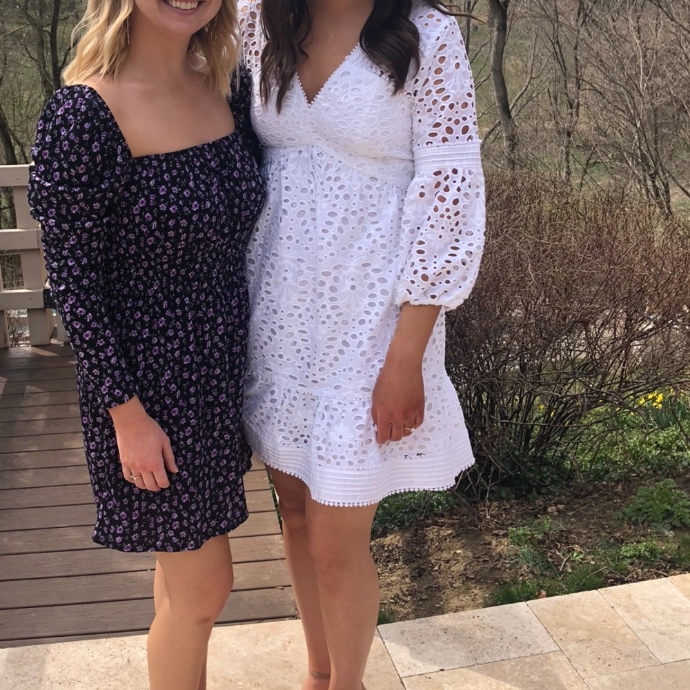 Lilly Pulitzer white lace dress